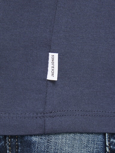JACK JONES Erkek Lacivert Pamuklu Tişört 12158482