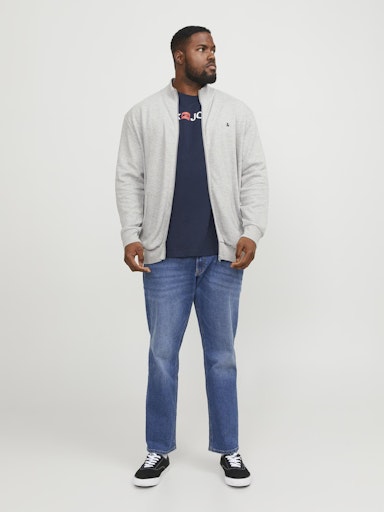 JACK JONES Erkek Lacivert Pamuklu Tişört 12184987