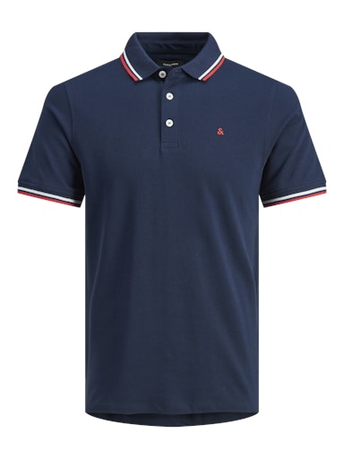 JACK JONES Erkek Lacivert Polo Tişört 12143859