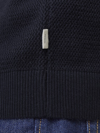 JACK JONES Erkek Lacivert Polo Yaka Kısa Kollu Tişört 12271483