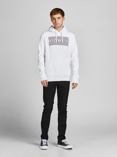 Jack Jones Erkek Mor Jjecorp Logo Sweat 12152840B