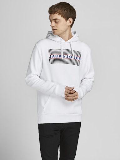 Jack Jones Erkek Mor Jjecorp Logo Sweat 12152840B