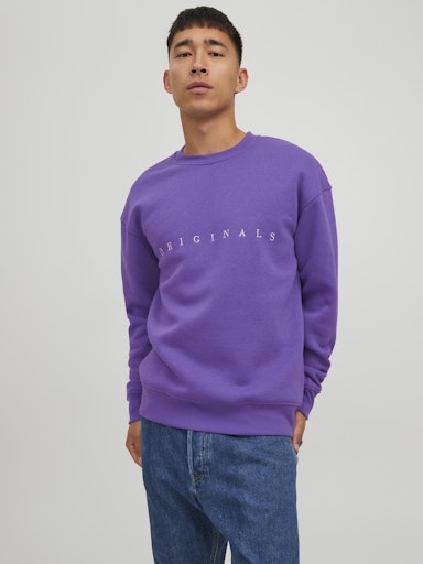 Jack Jones Erkek Mor Jorcopenhagen Sweat 12204796MO