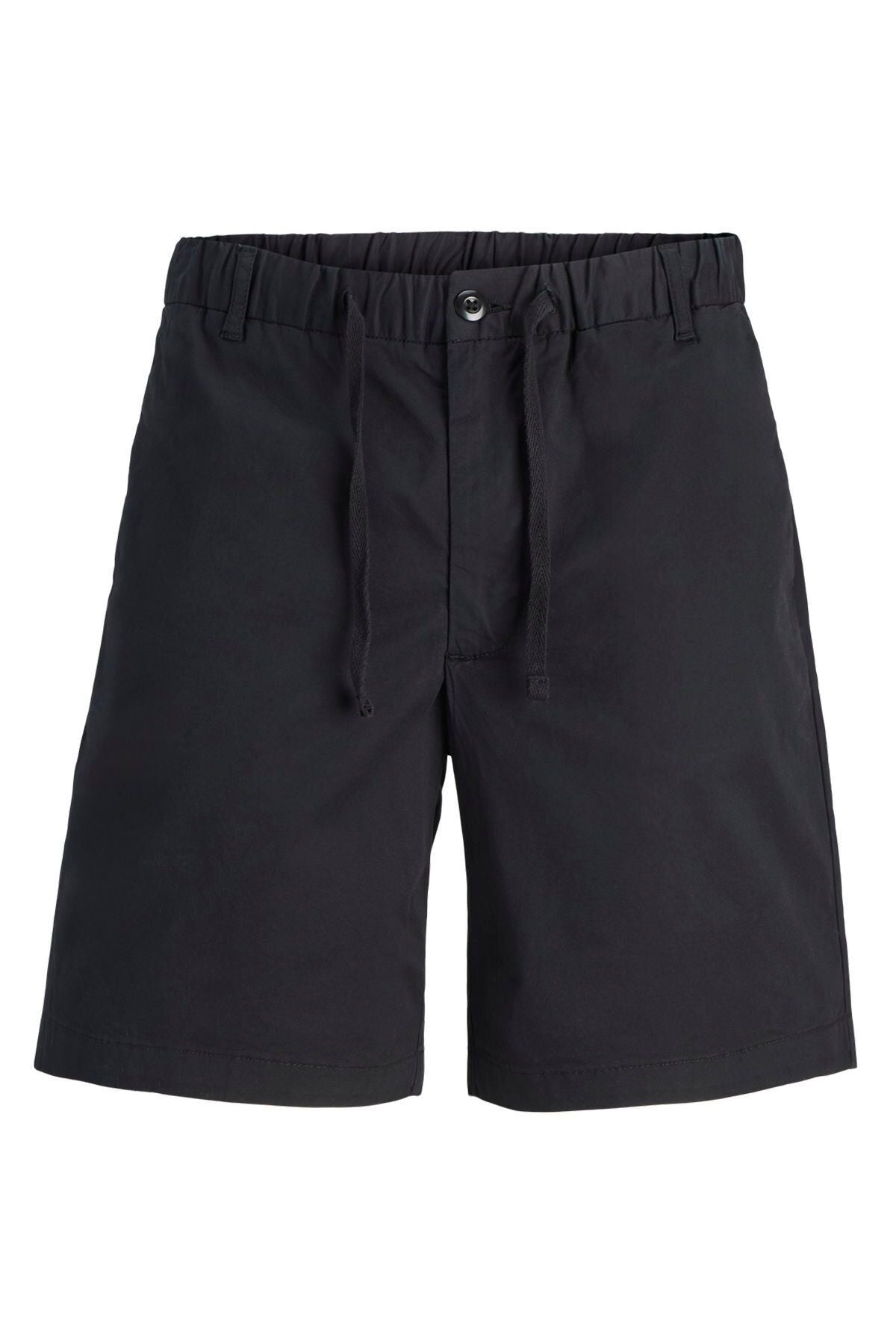 JACK JONES Erkek Siyah Kampanyalı Hibrit Jogger Şort 12274983