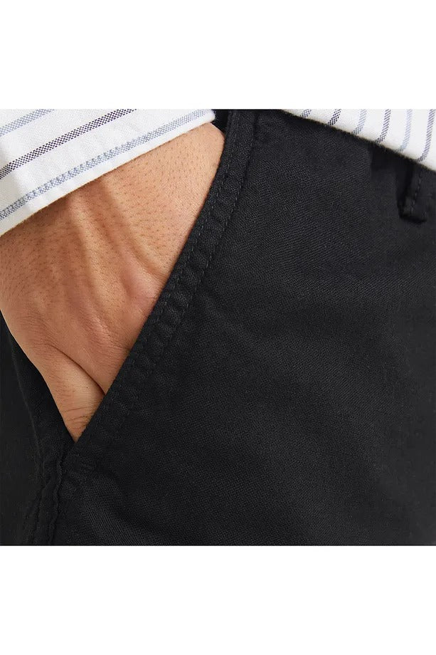 JACK JONES Erkek Siyah Kampanyalı Kısa Şort 12274968