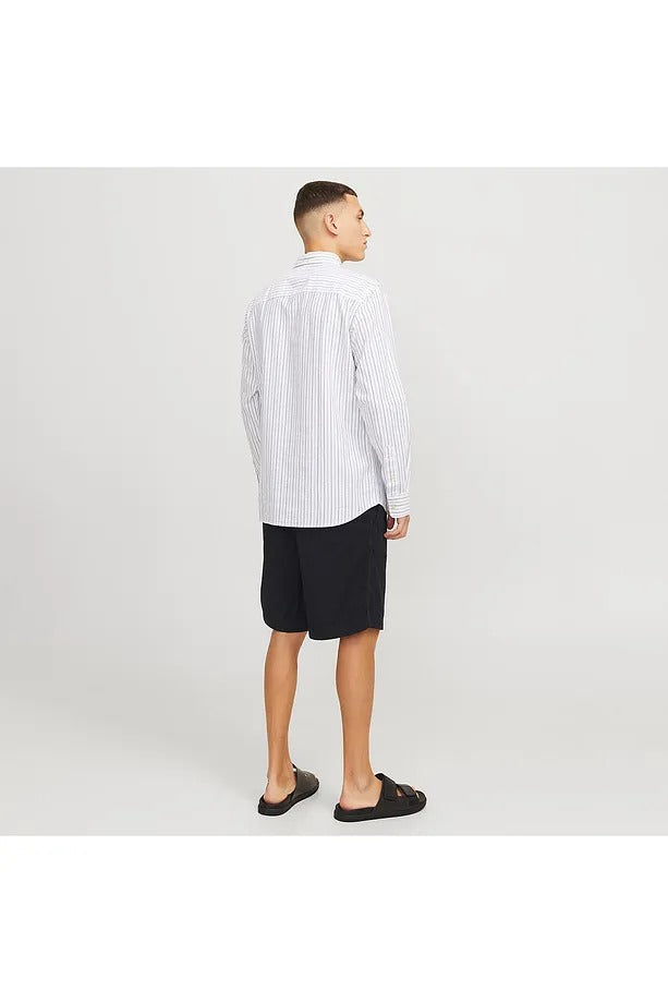 JACK JONES Erkek Siyah Kampanyalı Kısa Şort 12274968