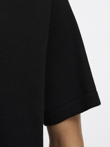 JACK JONES Erkek SİYAH Kısa Kollu Polo Tişört 12271401