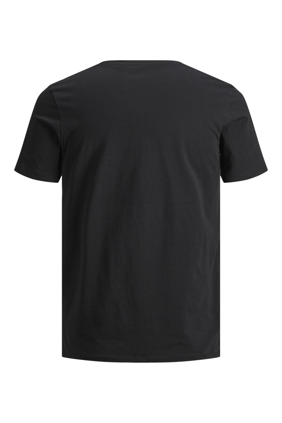 JACK JONES Erkek SİYAH Pamuklu Tişört 12158482