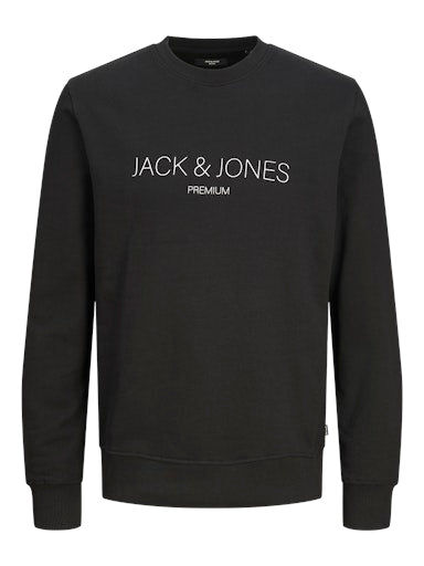 Jack & Jones Erkek Siyah Sweat 12261873