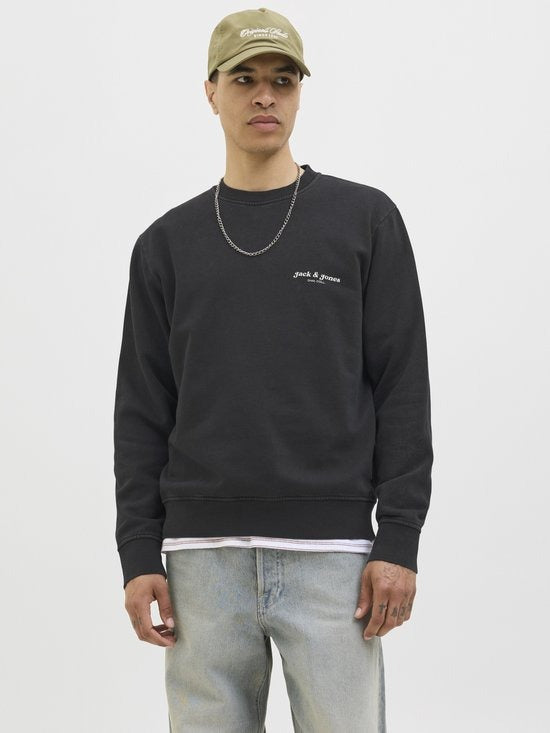 Jack & Jones Erkek Siyah Sweat 12279531