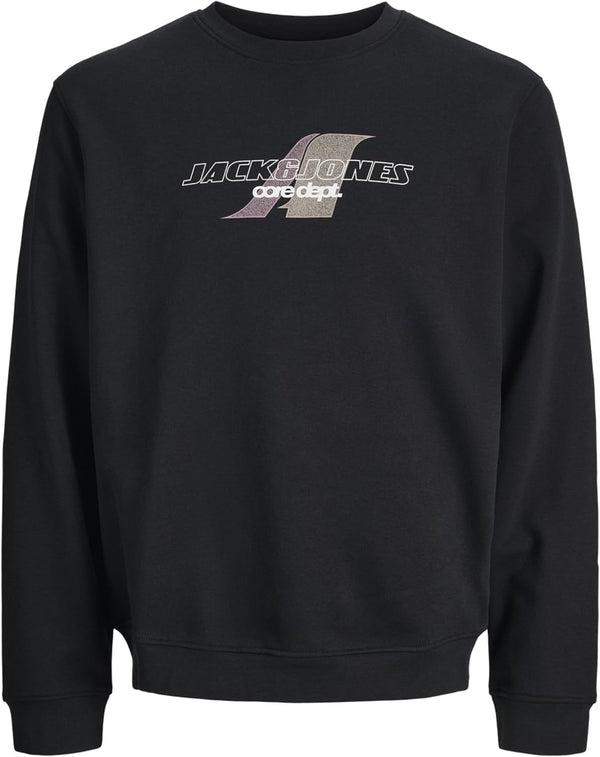 Jack Jones Erkek Siyah Sweat 12282791