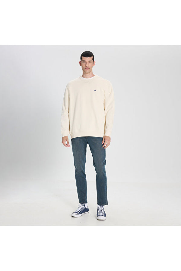 LEE Erkek Beyaz Sweatshirt L81IRY