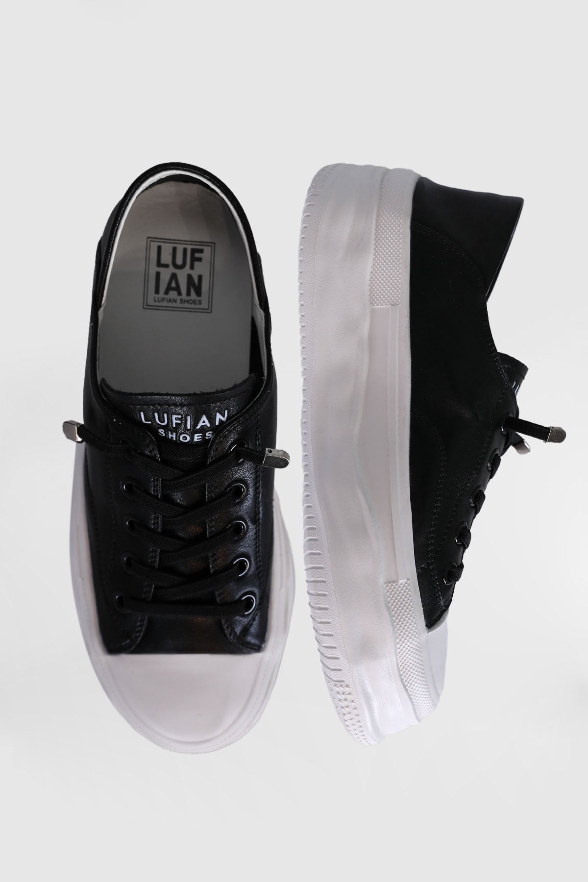 Lufian Annabel Kadın Sneaker Ayakkabı Siyah 121230014