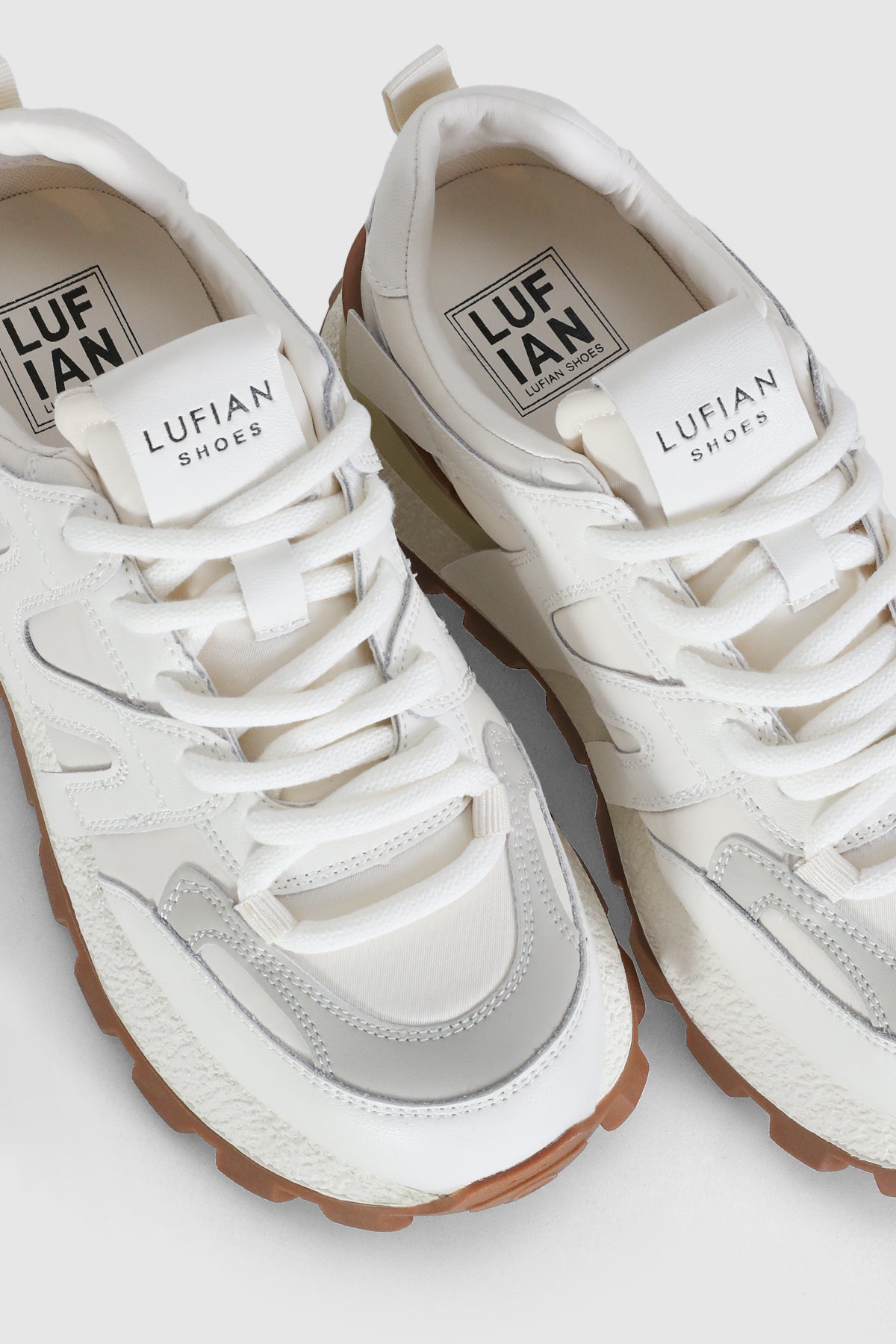 Lufian Emily Kadın Deri Sneaker Beyaz 121230019