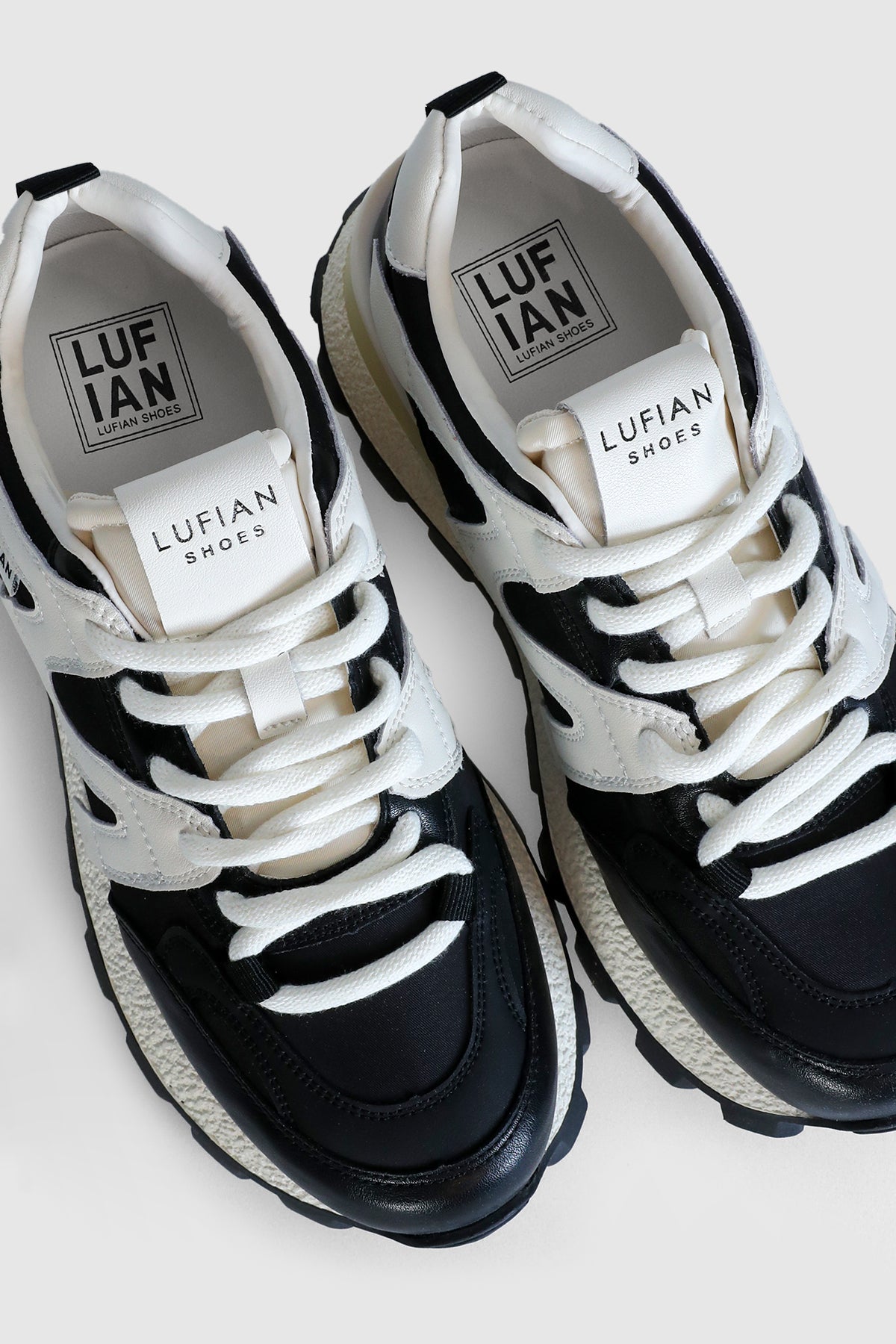 Lufian Emily Kadın Deri Sneaker Siyah 121230019