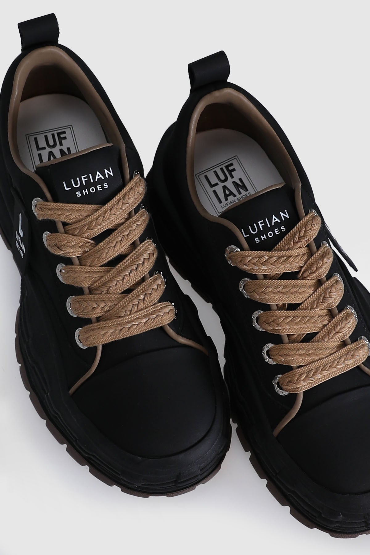 Lufian Zeta Kadın Sneaker Ayakkabı Siyah 121230002