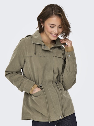 Only Kadın Onlstarline Parka Haki Mont 15218612