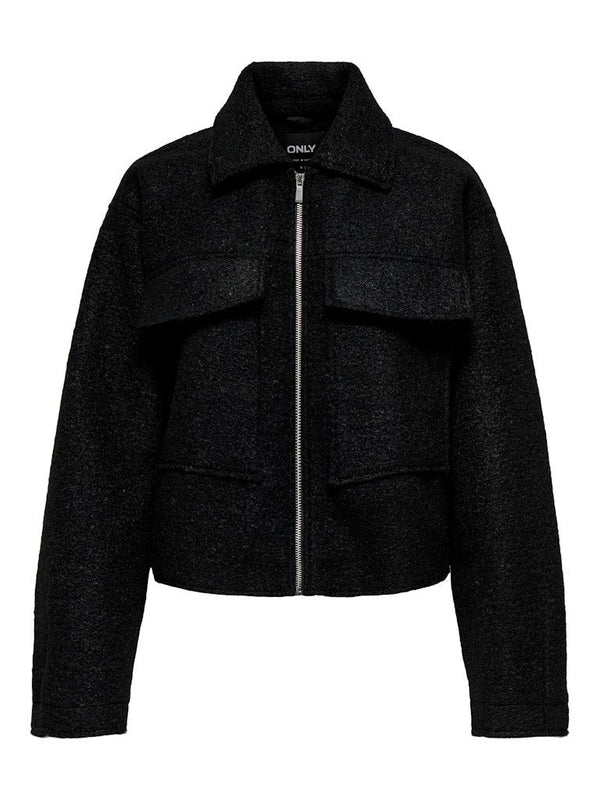 "ONLY Kadın Siyah Boucle Ceket 15354329"
