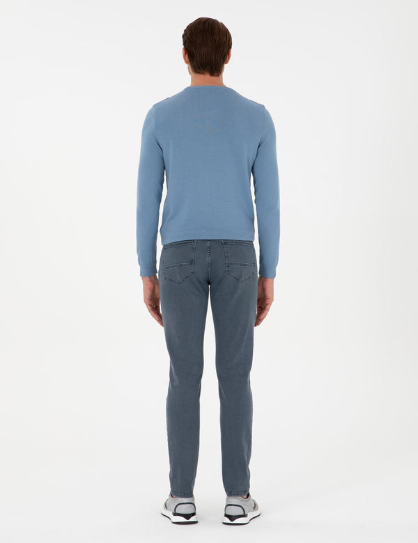 Pierre Cardin Erkek Gri Denim Pantolon 1968511