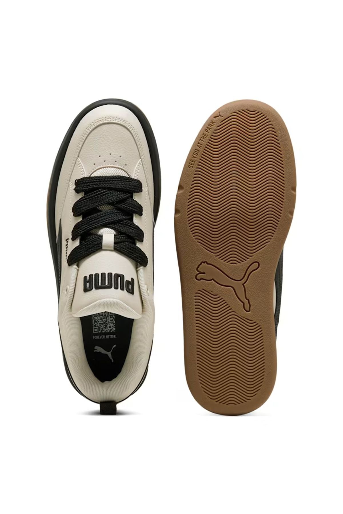 Puma Erkek Park Lifestyle  Bej Sneaker Spor Ayakkabı 39508413