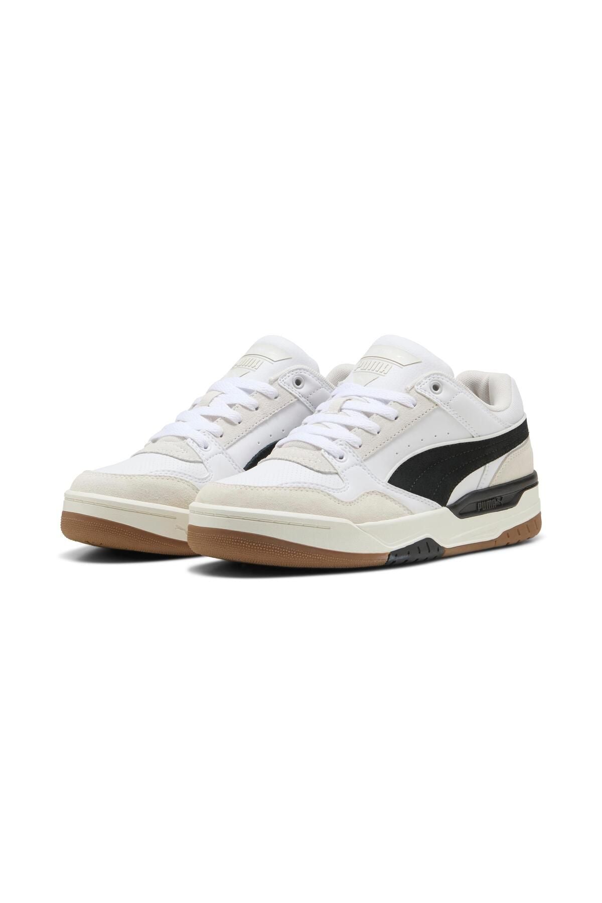 Puma Erkek White Black Gray Rebound Retro SD Sneaker Spor Ayakkabı 40021401