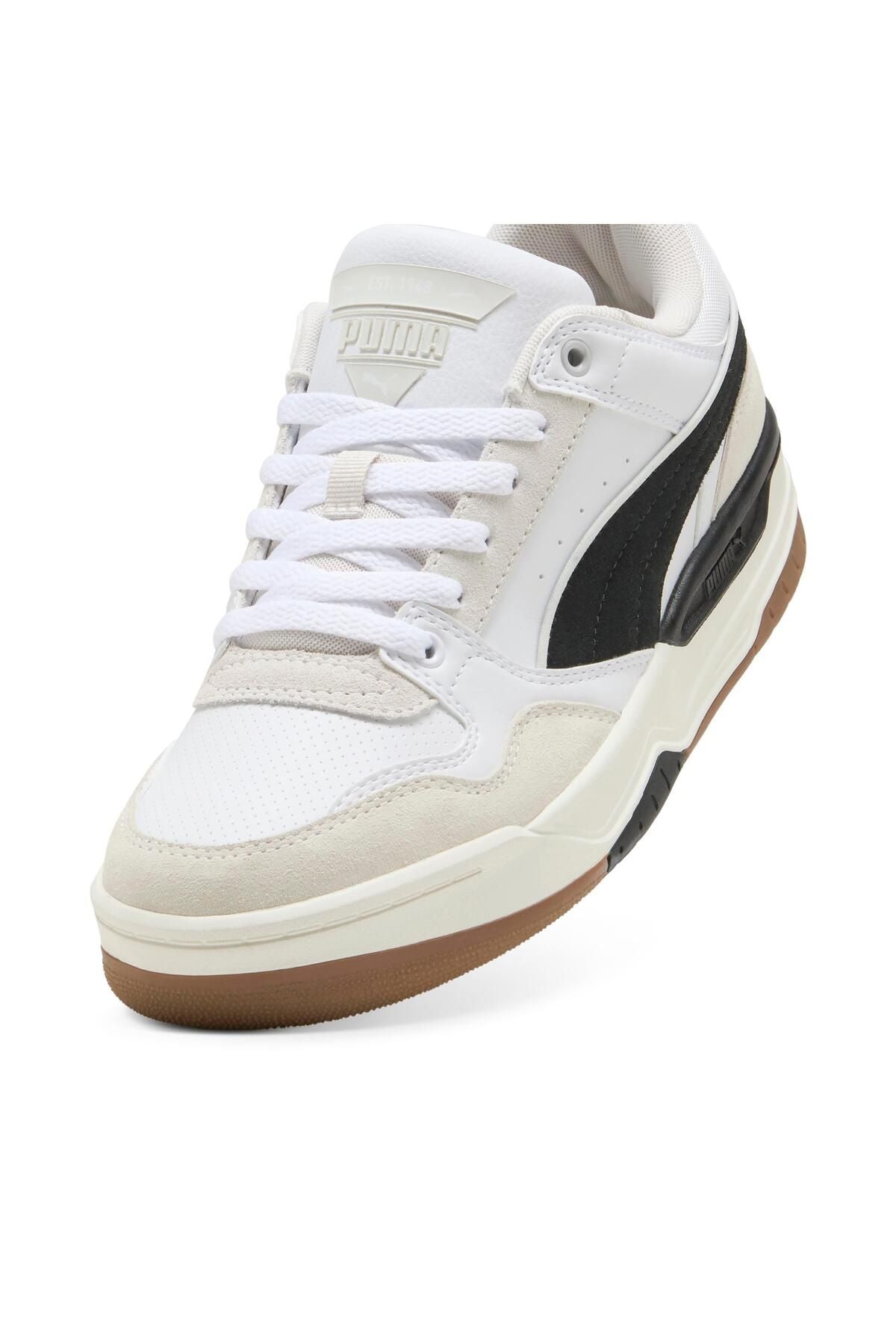 Puma Erkek White Black Gray Rebound Retro SD Sneaker Spor Ayakkabı 40021401