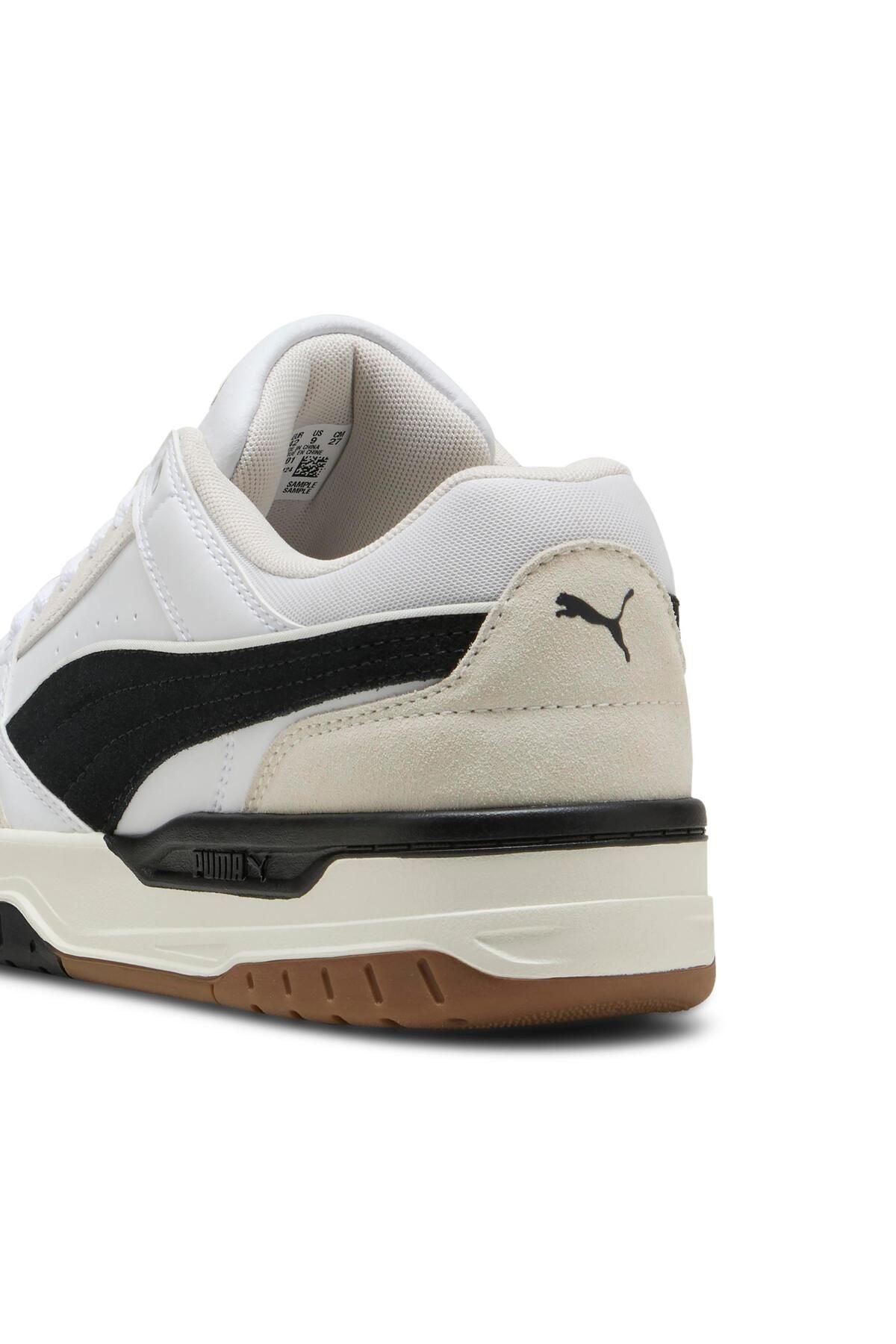 Puma Erkek White Black Gray Rebound Retro SD Sneaker Spor Ayakkabı 40021401