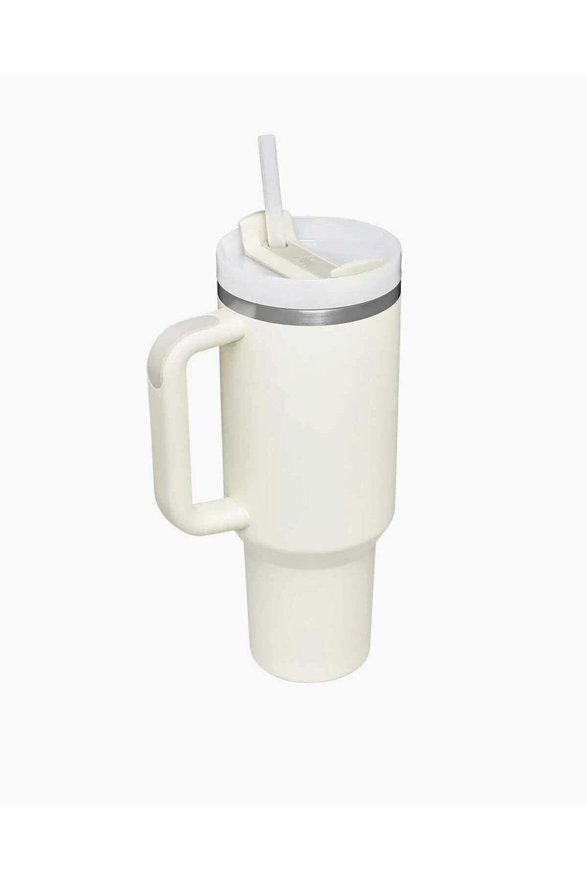 Stanley Quencher Pipetli Termos 1,18 L Krem 1010824453K