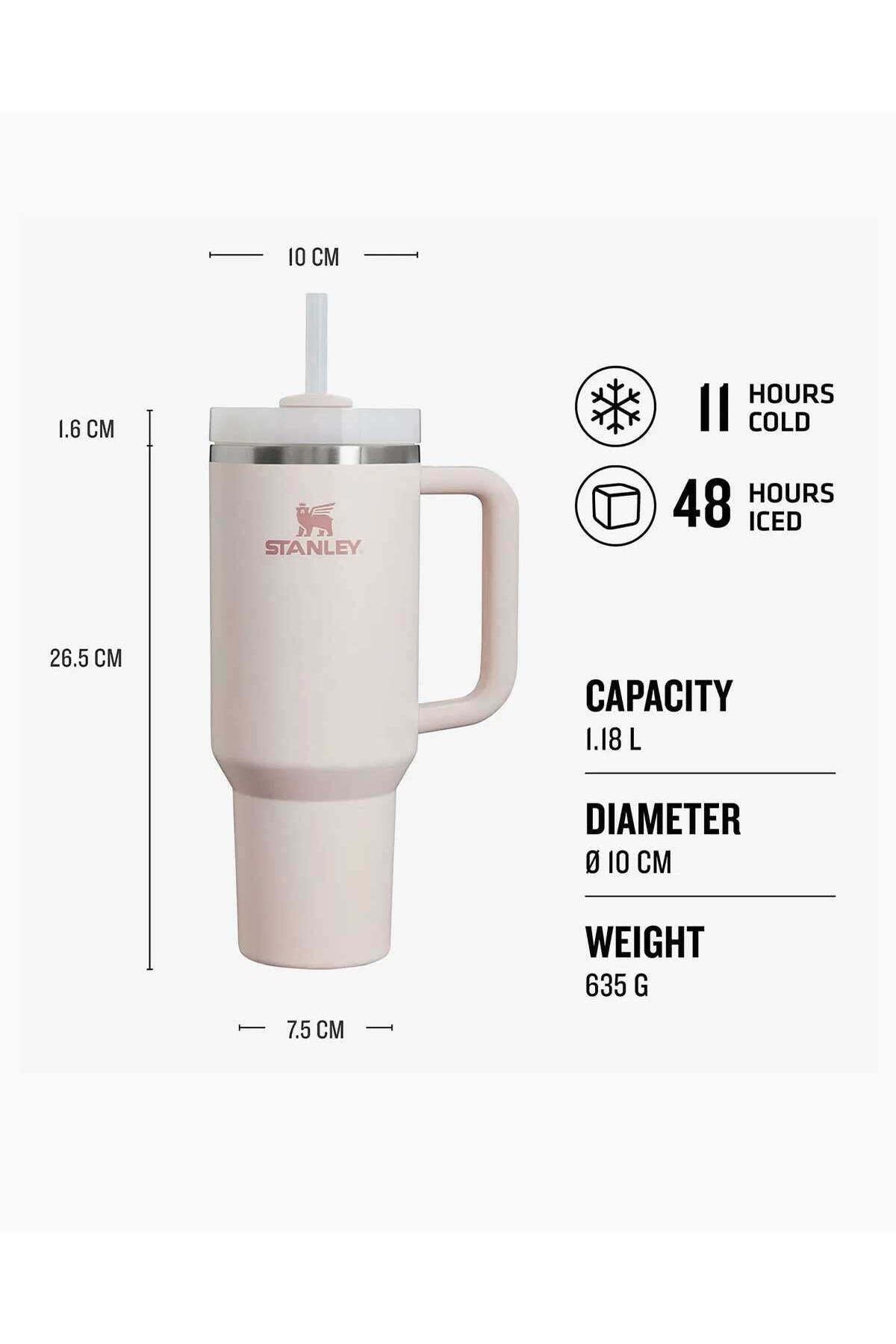 Stanley Quencher Pipetli Termos Bardak 1.18 L
