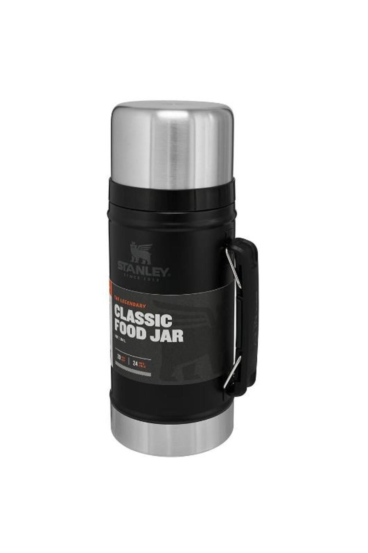 Stanley Siyah The Legendary Classic Food Jar 0.94l / 1.0qt 24 saat Yemek Paslanmaz Çelik 0,94 L 1007937004S