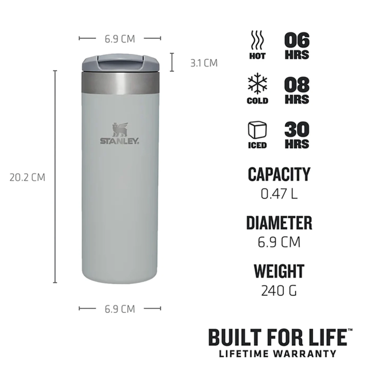 Stanley  The Aerolight Transit Gri Termos 0.47 Lt 1010787120
