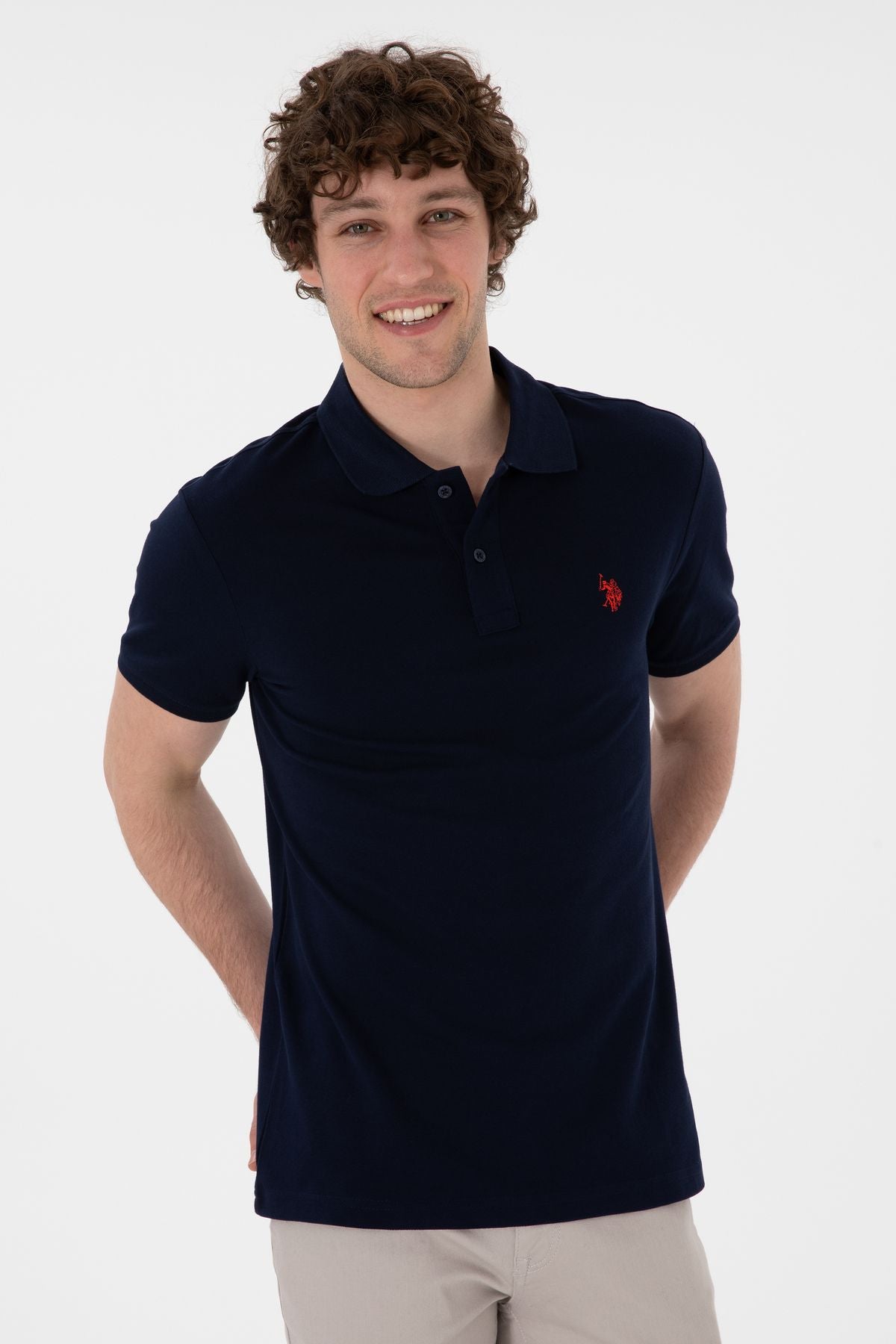 U.s.Polo Assn. Erkek Koyu Lacivert Tişört G081GL011