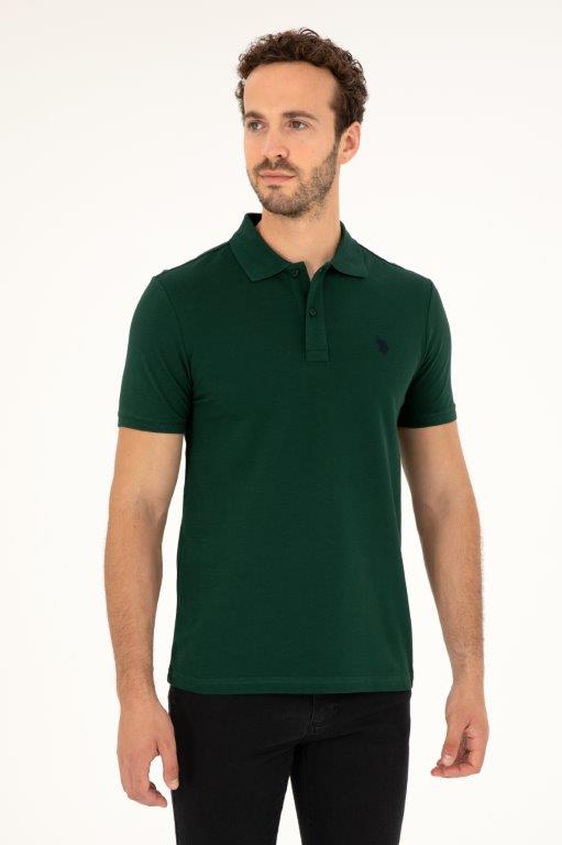 U.s.Polo Assn. Erkek Koyu Yeşil Tişört G081GL011