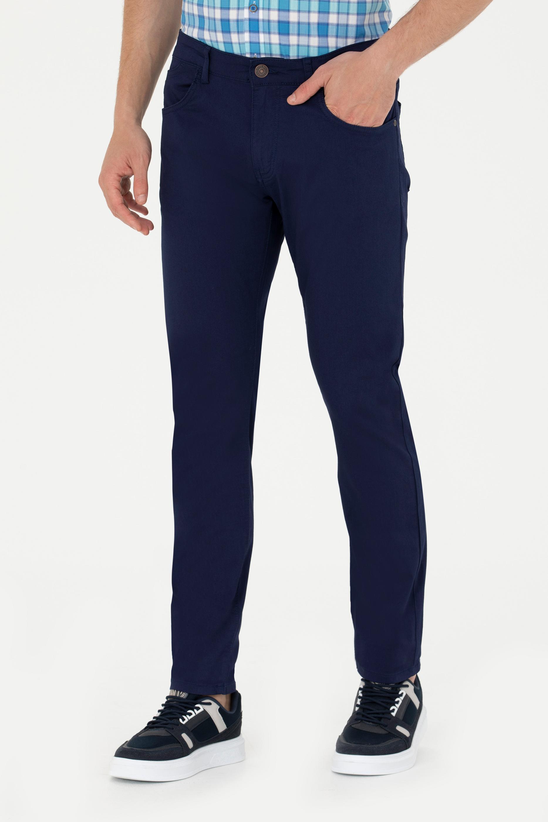 U.S. Polo Assn. Erkek Lacivert Spor Pantolon 1577209