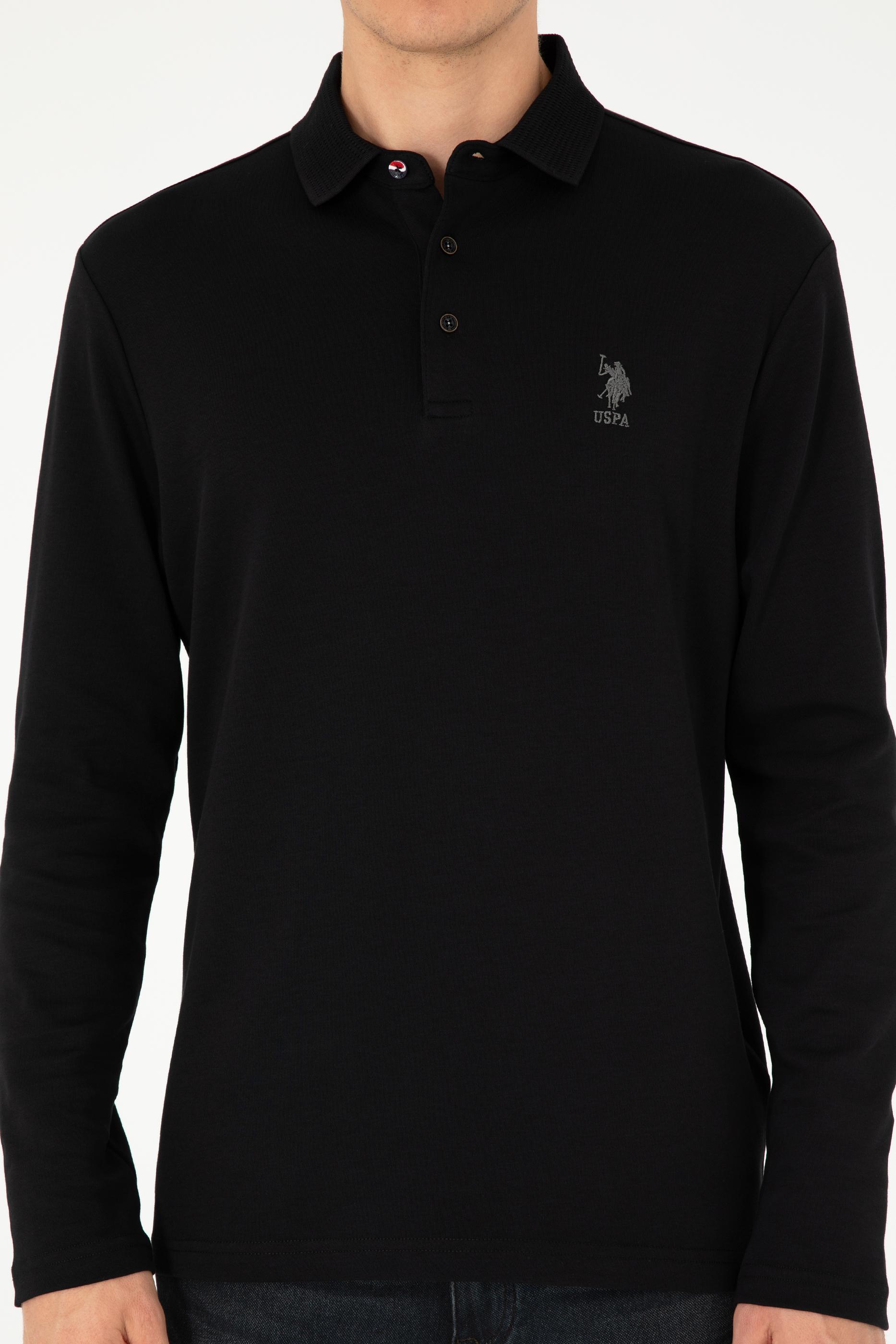 U.S. Polo Assn. Erkek Siyah Sweatshirt 1926948