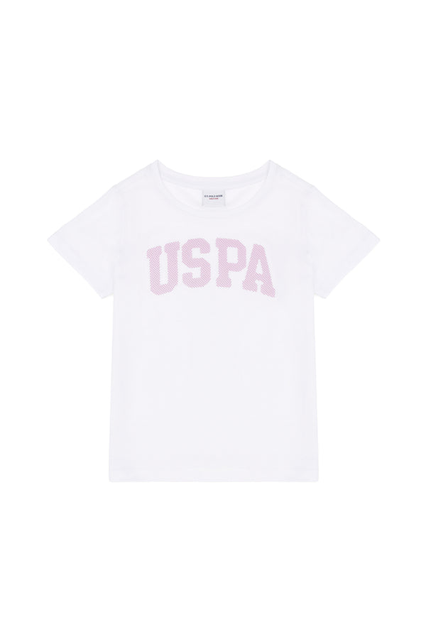 U.s.Polo Assn. Kız Çocuk Beyaz Tişört G084SZ011