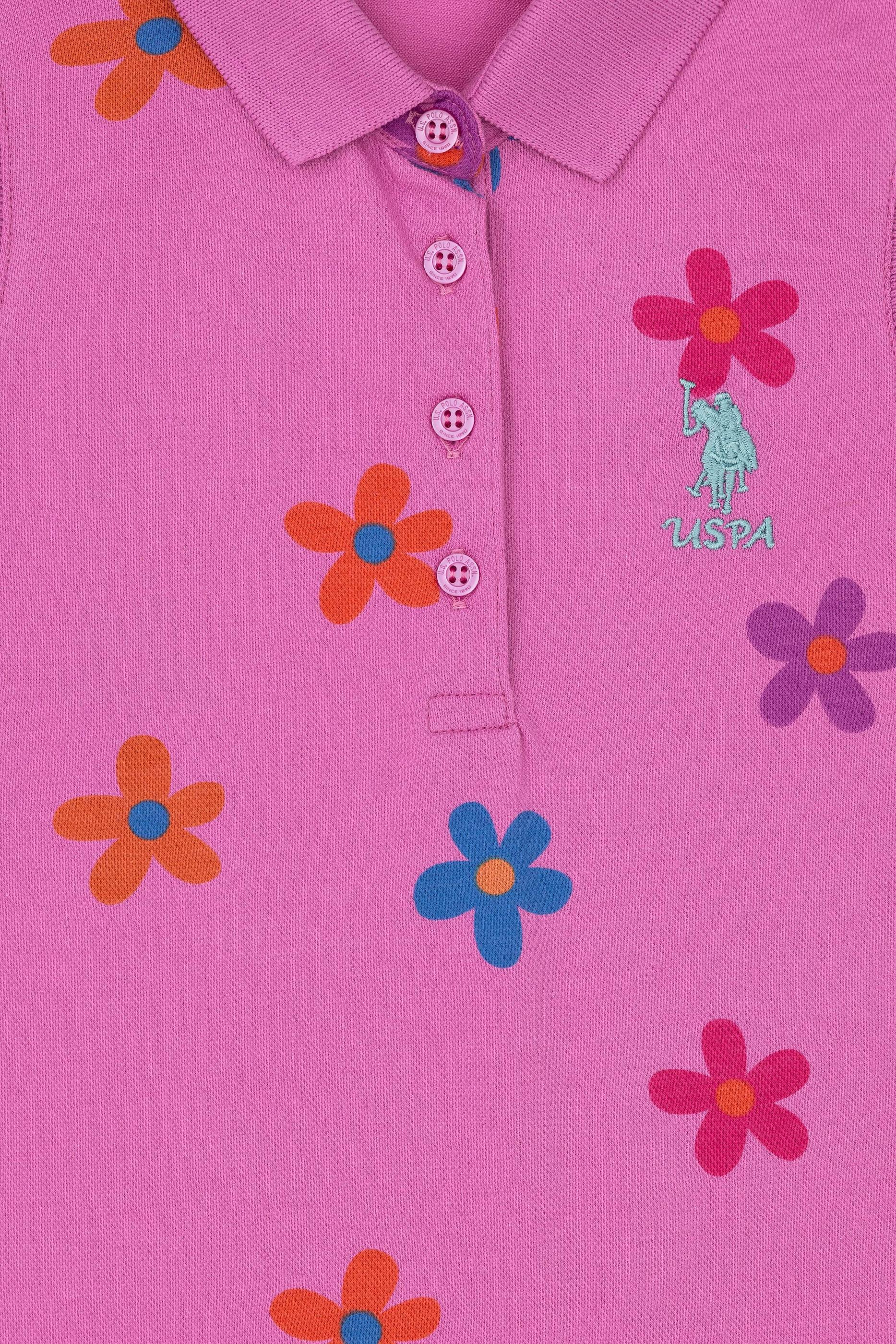 U.s.Polo Assn. Kız Çocuk Menekşe Örme Elbise G084SZ075
