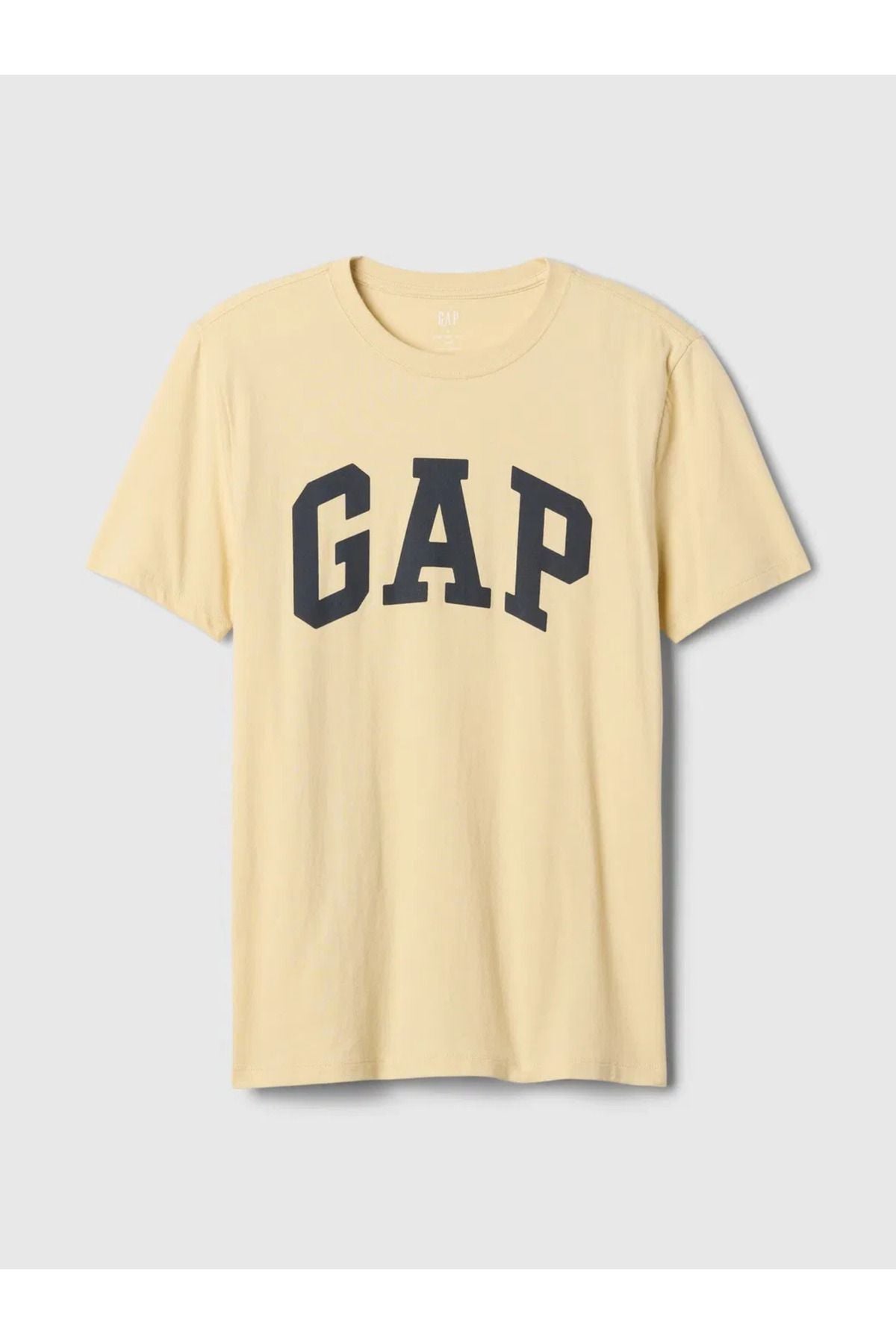 GAP Erkek Sarı Logolu Tişört 856659026