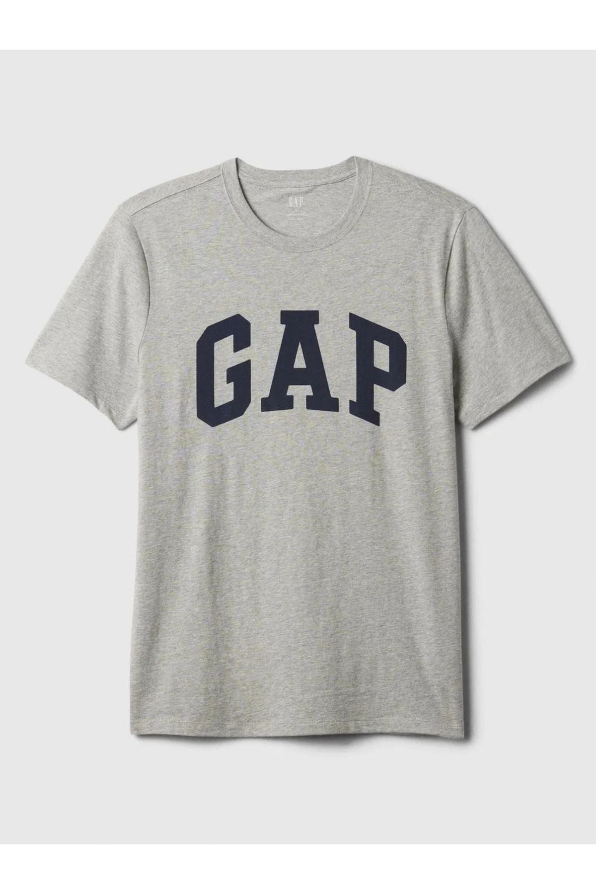 GAP Erkek Gri Logolu Tişört 856659000