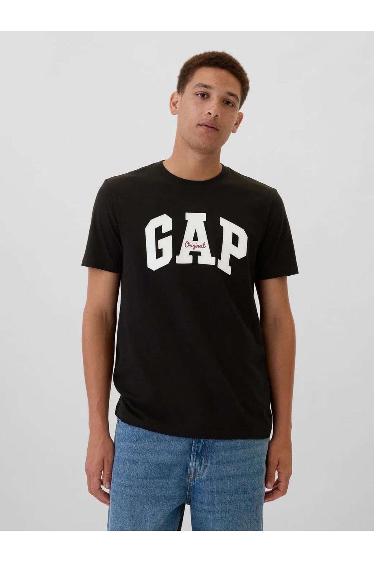GAP Erkek Siyah Tişört 542246003
