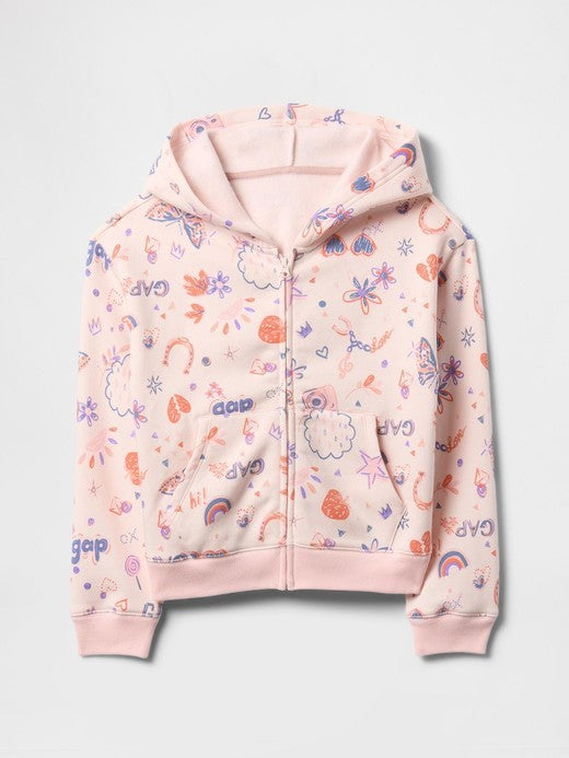 GAP Kız Çocuk Renkli Logolu Sweatshirt 725542000