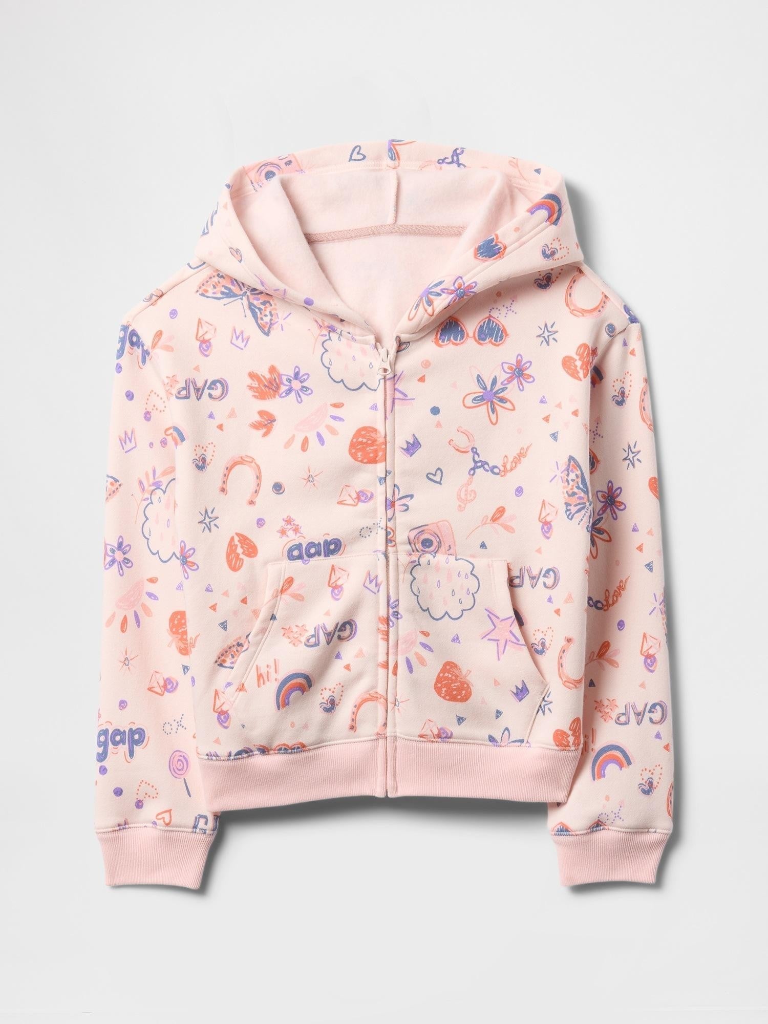 GAP Kız Çocuk Renkli Logolu Sweatshirt 725542000