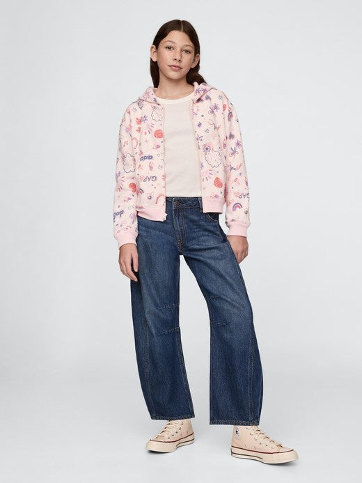 GAP Kız Çocuk Renkli Logolu Sweatshirt 725542000