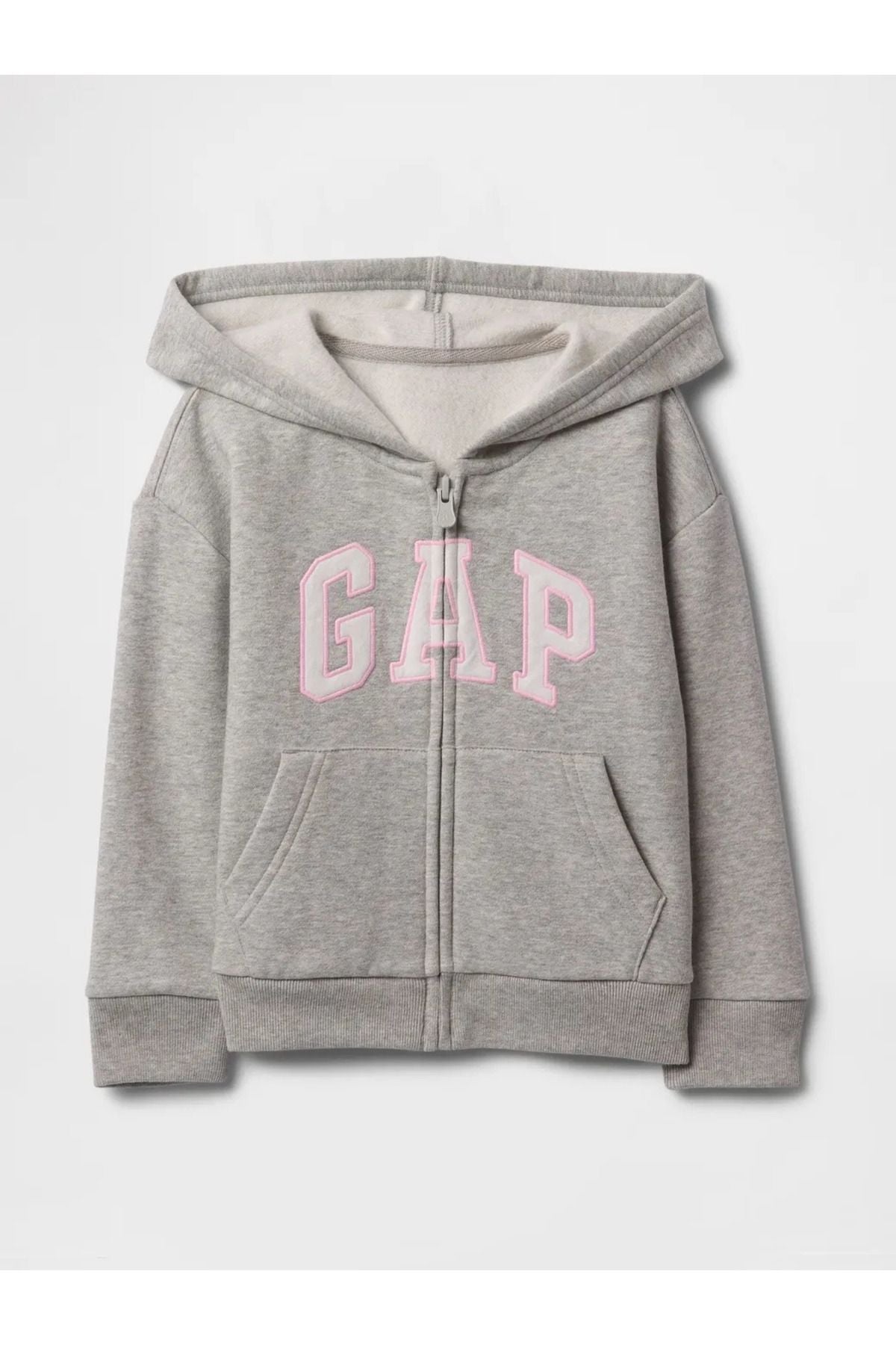 GAP Kız Çocuk Antrasit Logolu Swatshirt 742963000