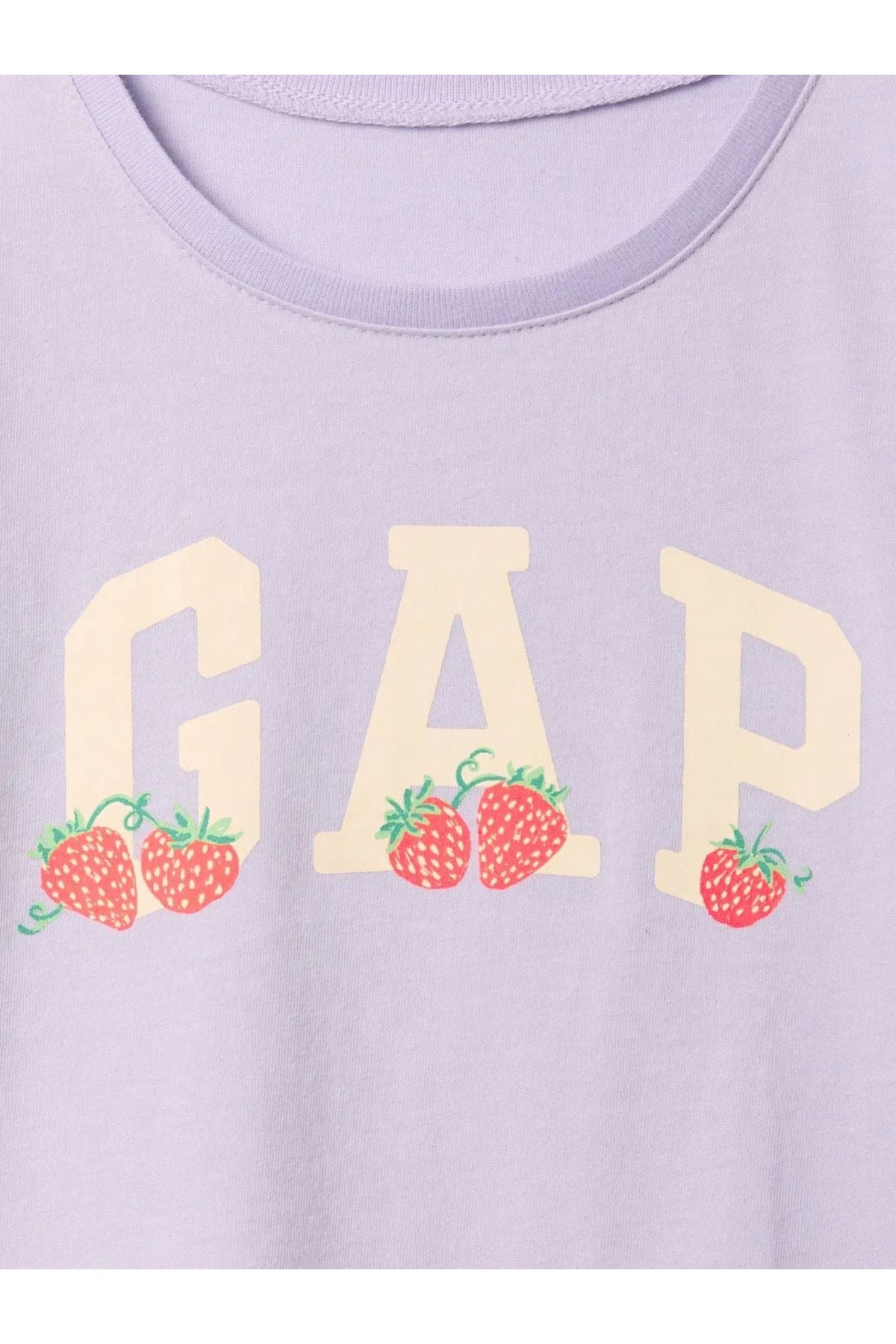 GAP Kız Çocuk Mor Tişört 710283007