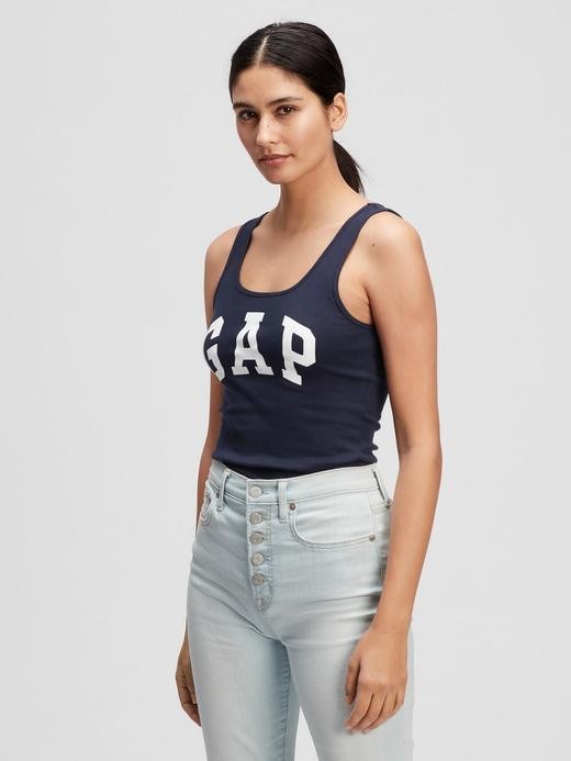 GAP Kadın Logolu Lacivert Atlet 585421000