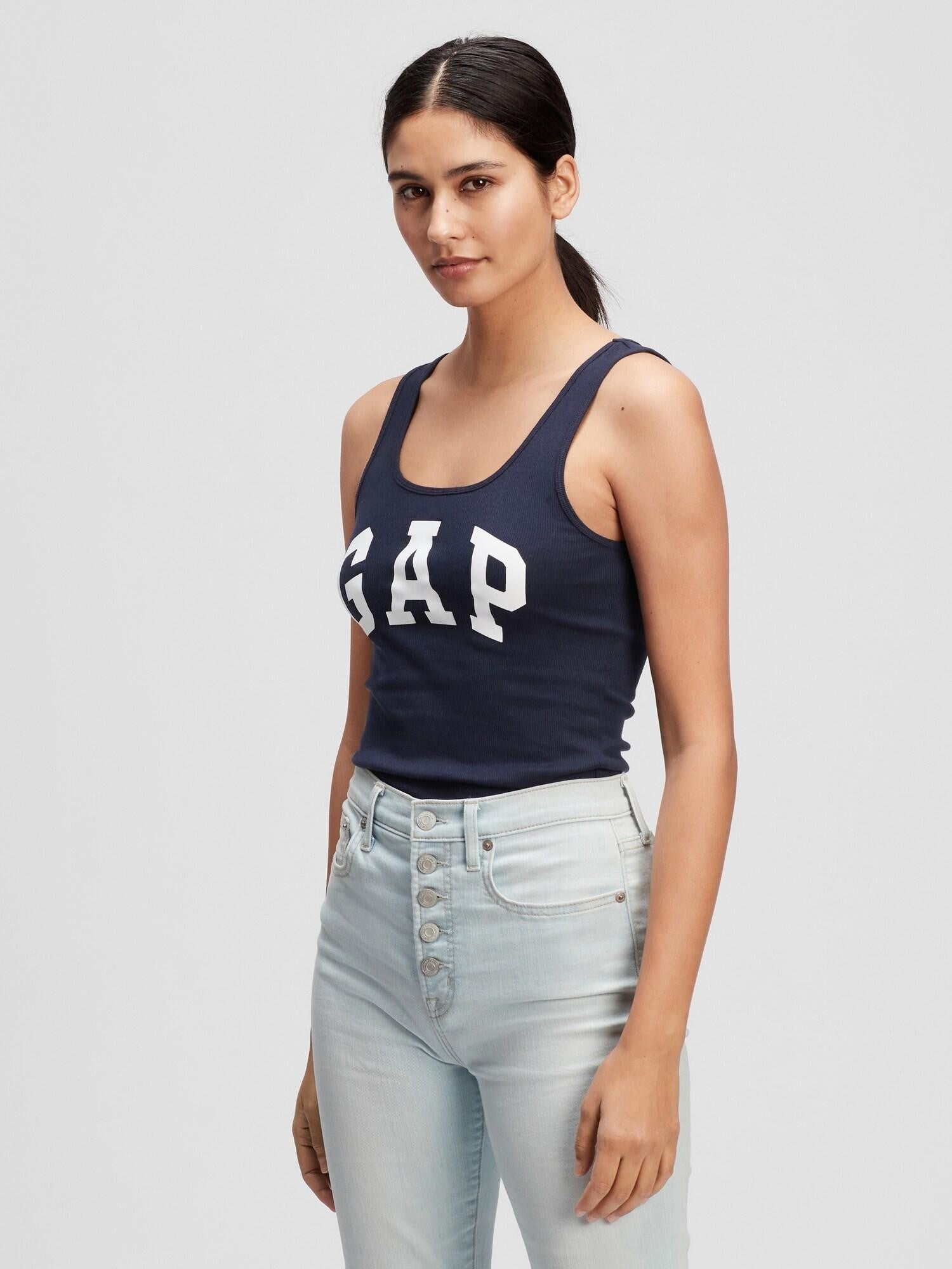 GAP Kadın Logolu Lacivert Atlet 585421000