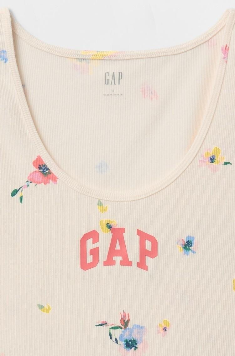 GAP Kadın Renkli Logolu Atlet 585421034