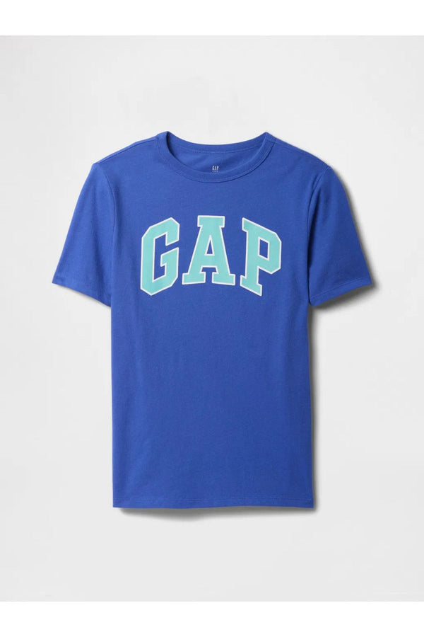 GAP Erkek Çocuk Grafikli Mavi Tişört 708392002