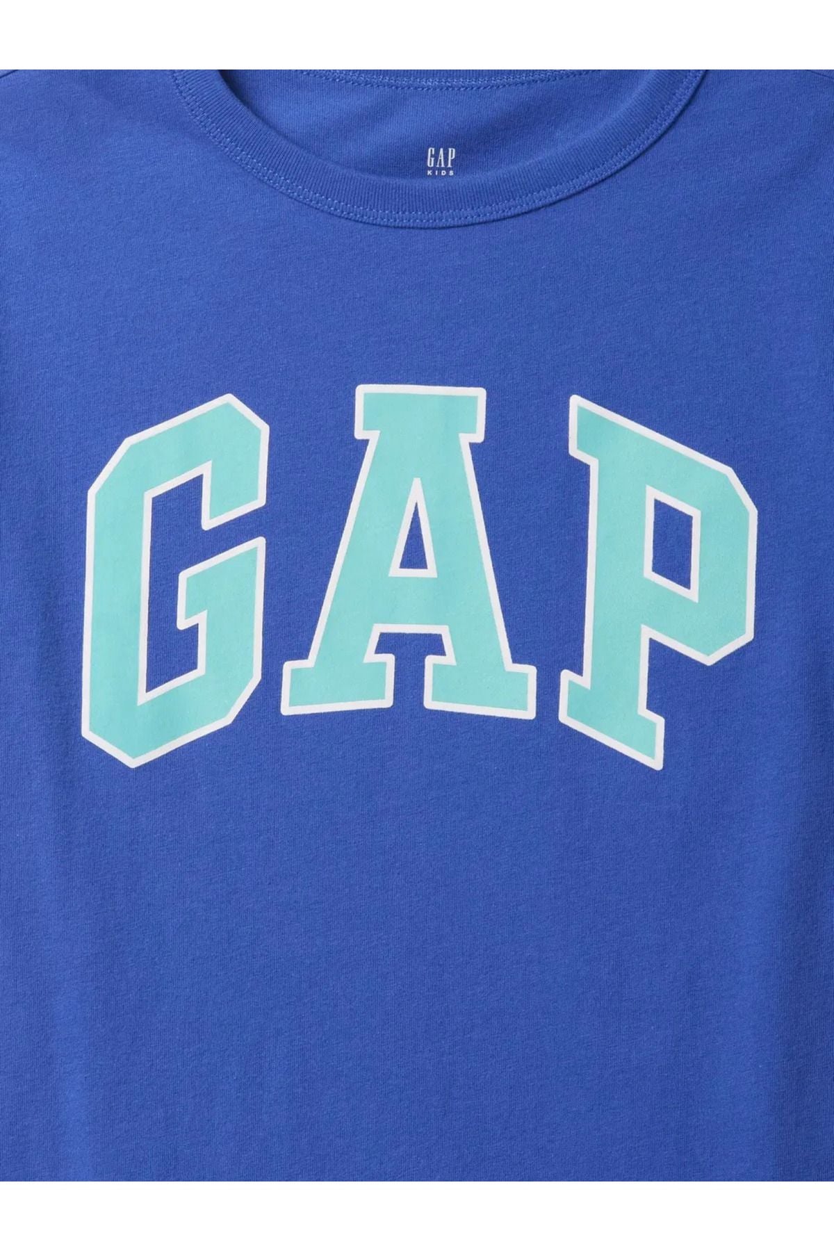 GAP Erkek Çocuk Grafikli Mavi Tişört 708392002